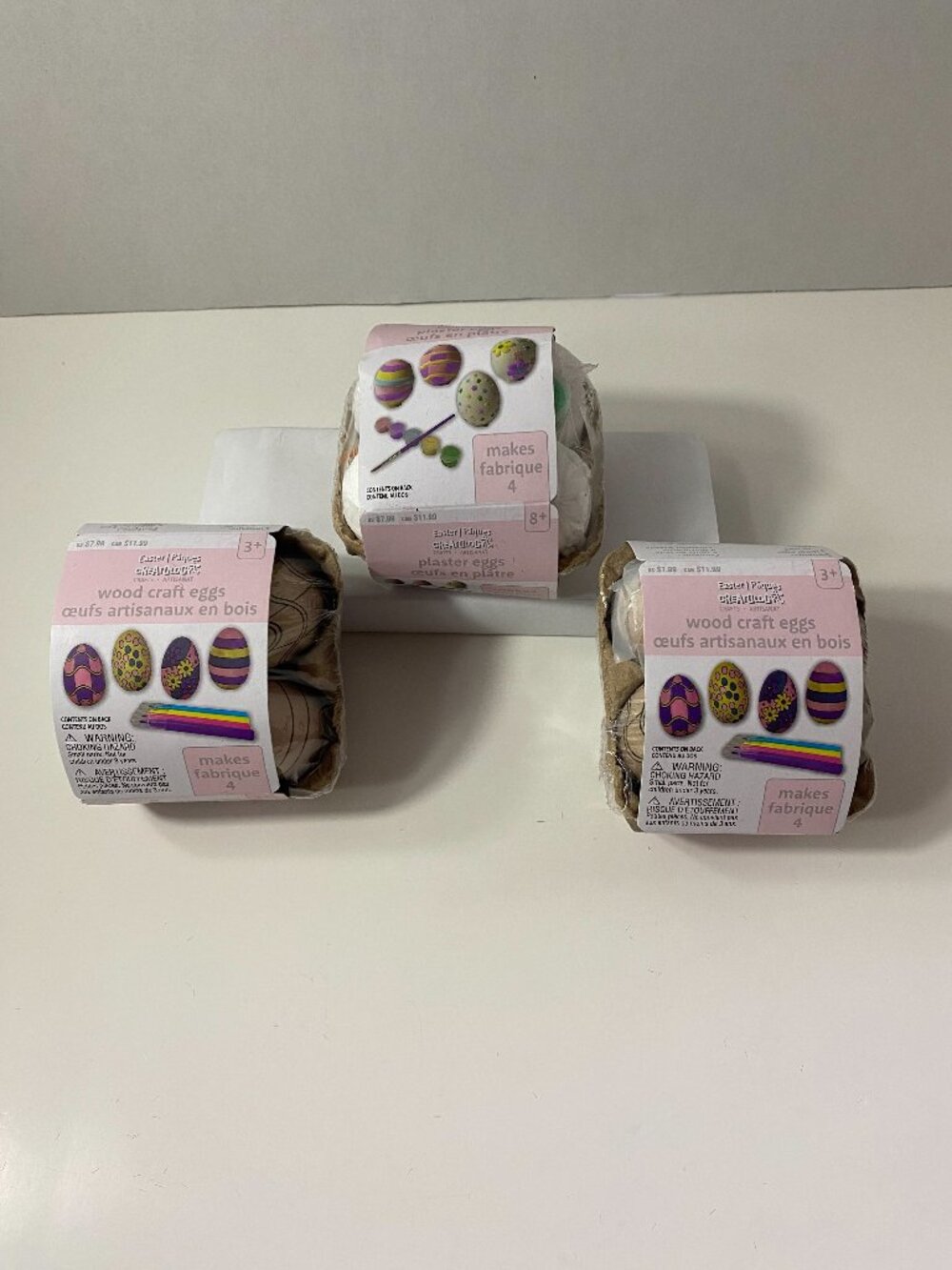 Creatology Easter Wood & Plaster Craft Eggs Art Kits